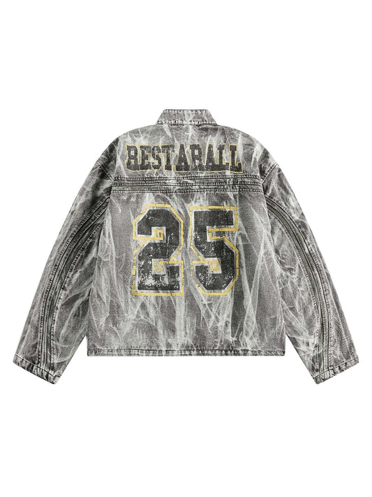 Jaqueta Manfinity Hip-Hop Denim — Foto 2