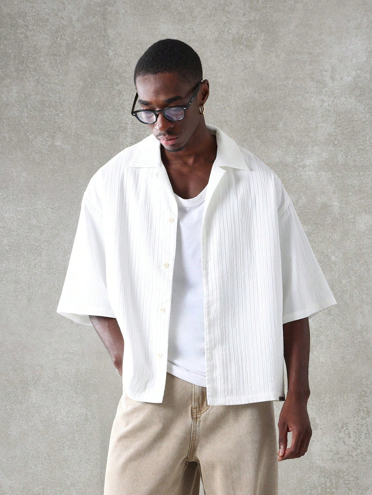 Camisa Manfinity Revere Boxy — Foto 3