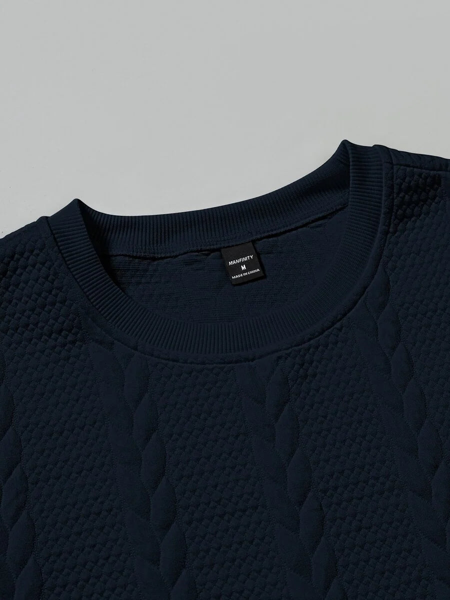 Camiseta Manfinity Textura Verão — Foto 28