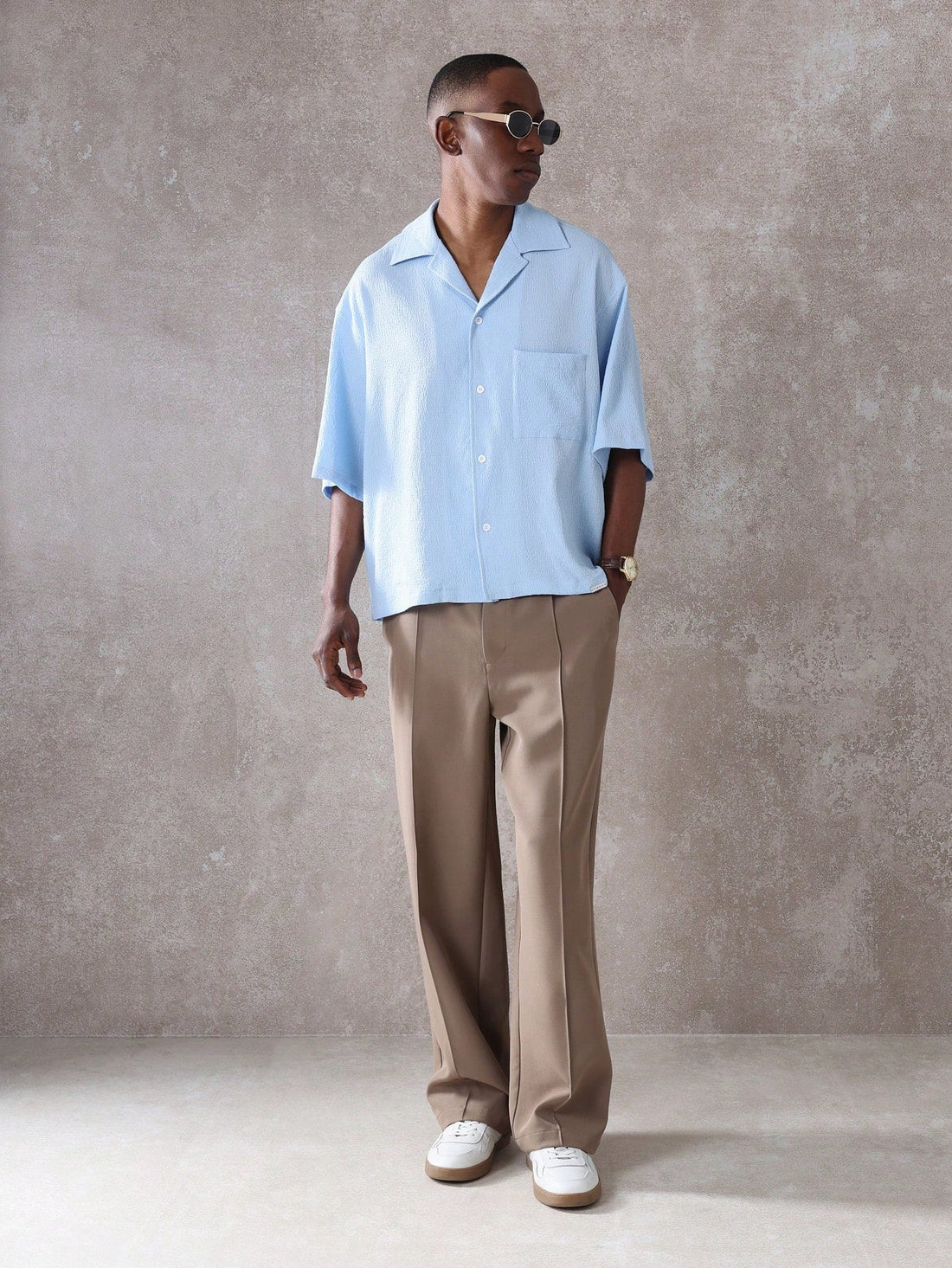 Camisa Manfinity Blue — Foto 1