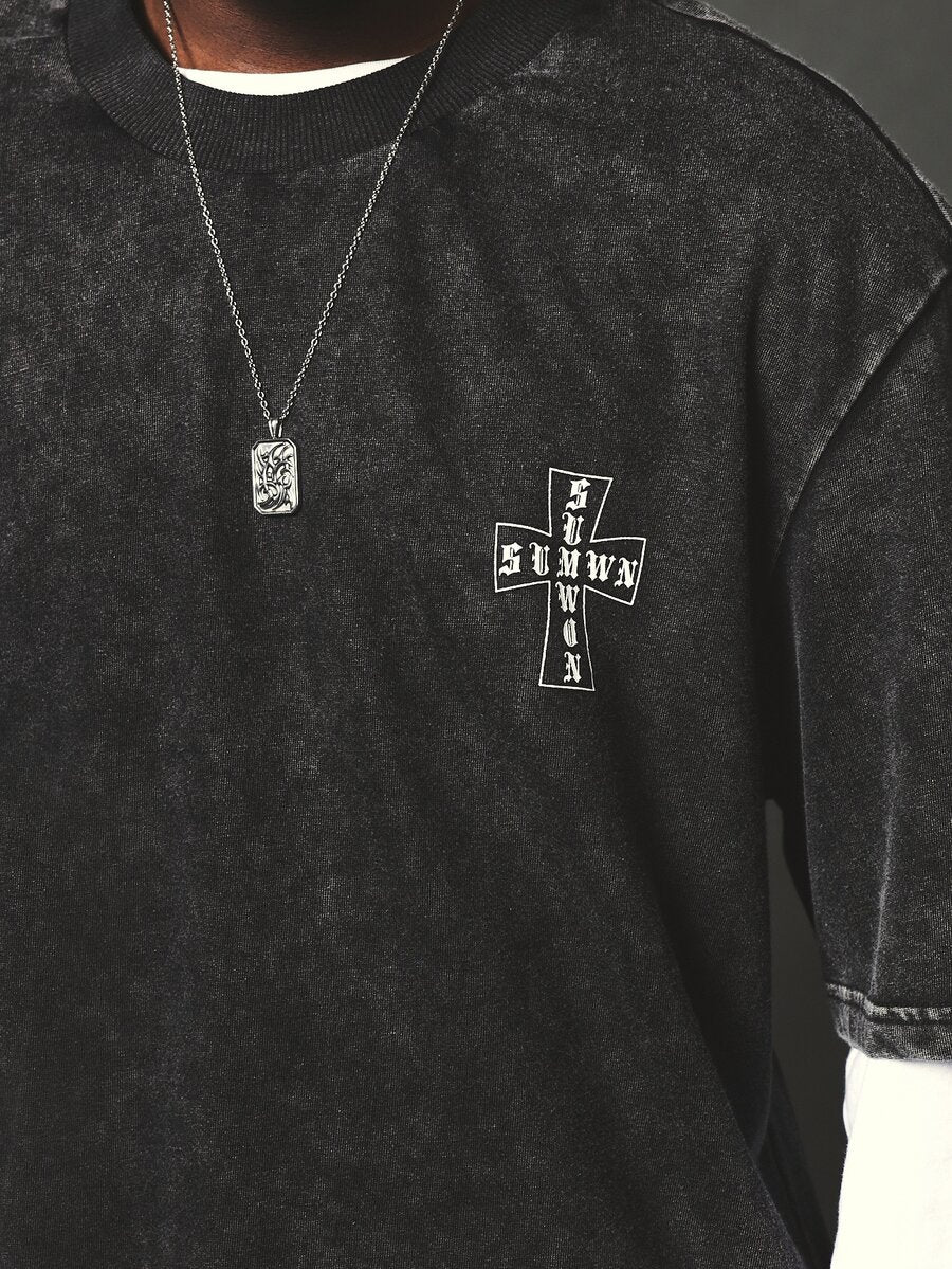 Camiseta Manfinity Cropped Quadrado — Foto 131