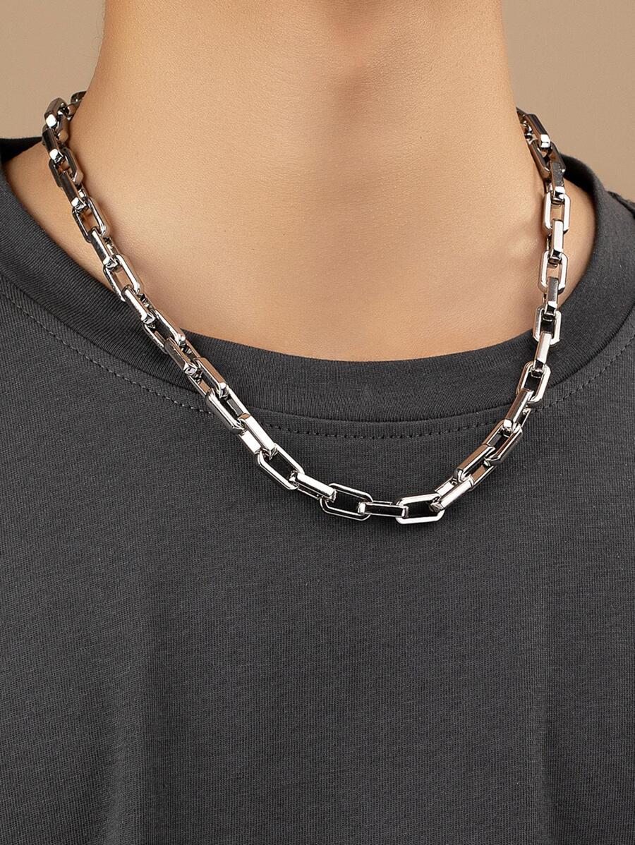 Colar Manfinity Minimal Steel — Foto 1