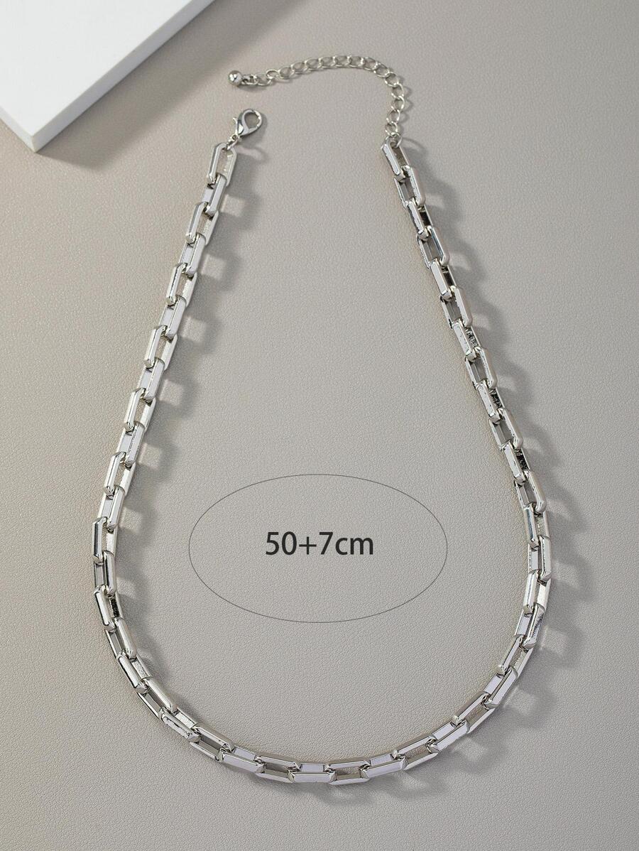 Colar Manfinity Minimal Steel — Foto 3