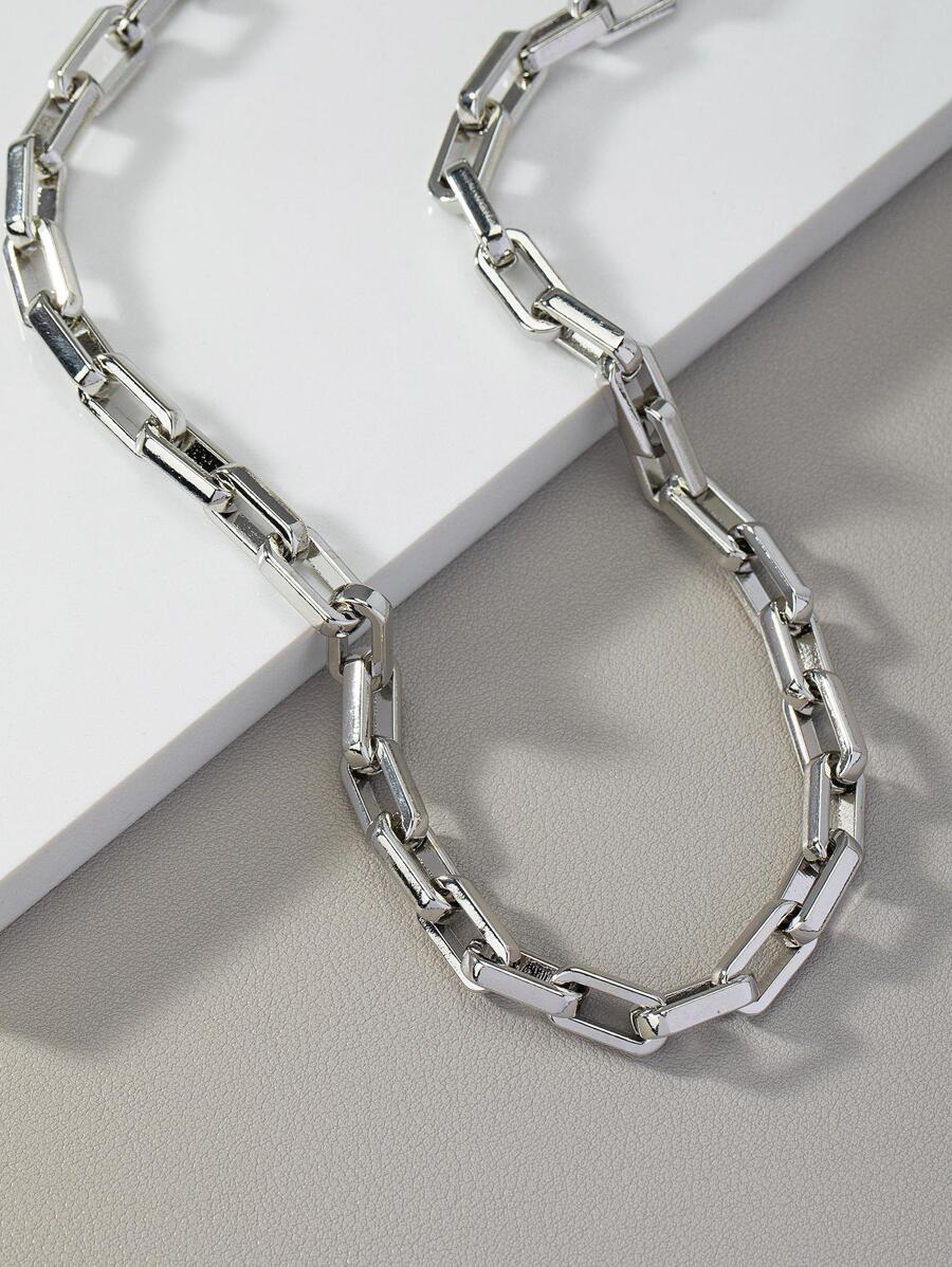 Colar Manfinity Minimal Steel — Foto 4