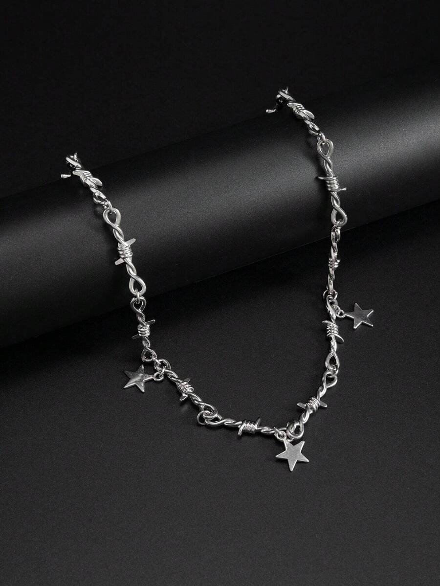 Colar Manfinity Twist Star — Foto 4
