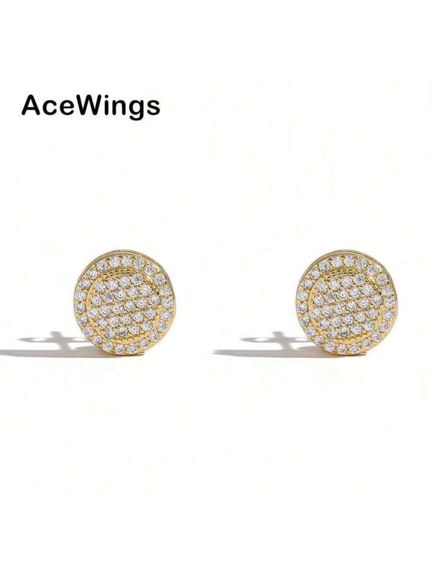 Brincos Manfinity Maciça 18k — Foto 1