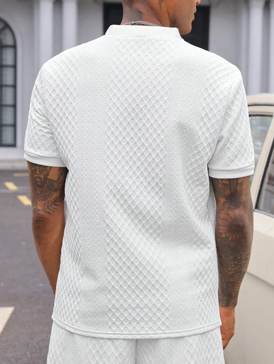 Camiseta Manfinity Henley — Foto 7