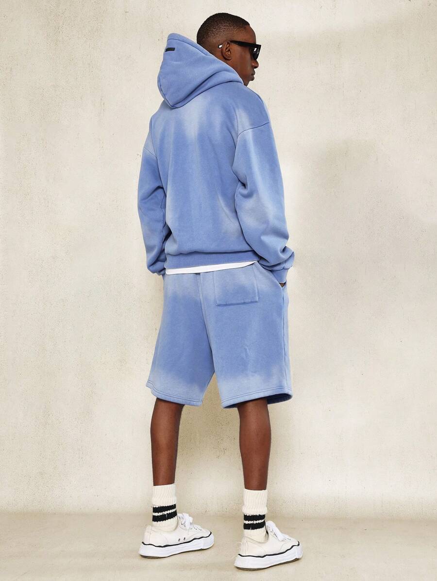Conjunto Moletom Manfinity Studios Acid Wash 04 Hoodie — Foto 2