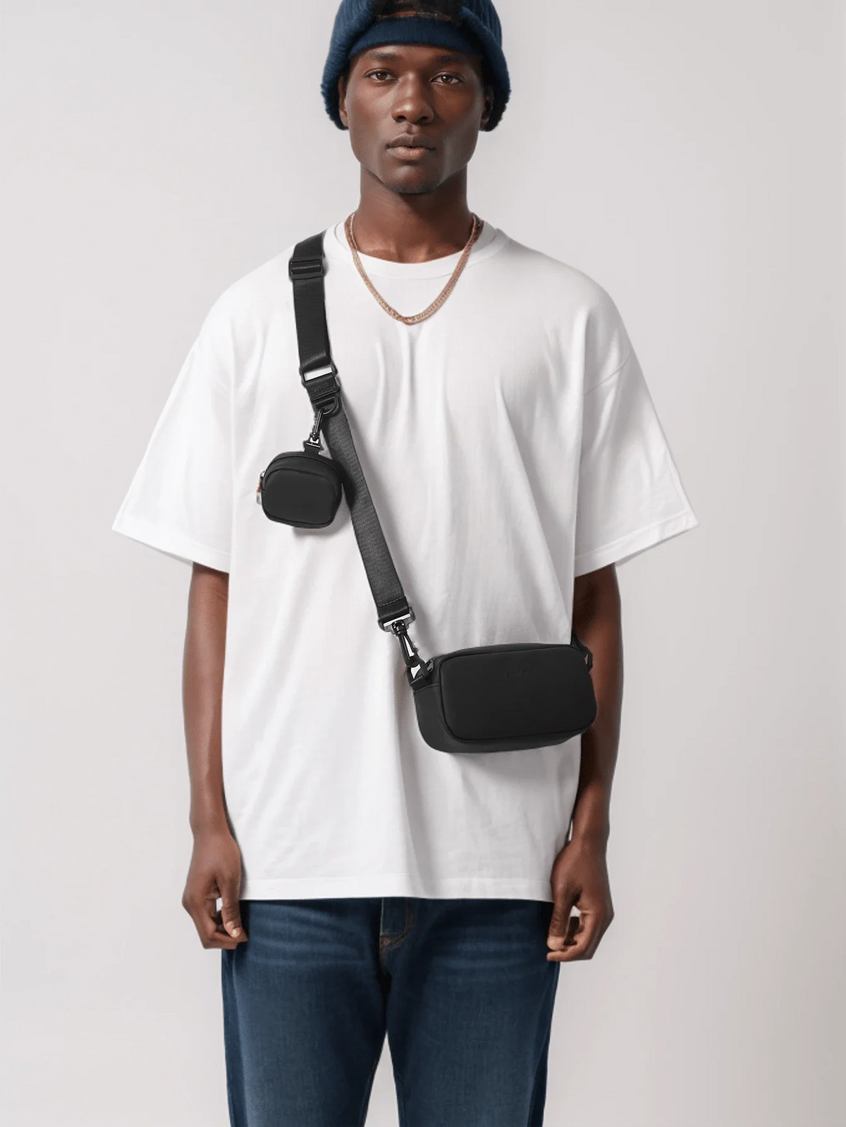 Shoulder bag Manfinity Fivela Acessório — Foto 7
