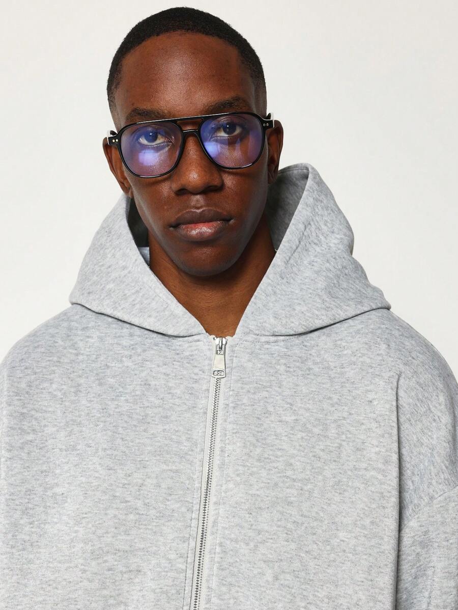Moletom Manfinity Zip-Up Track — Foto 3