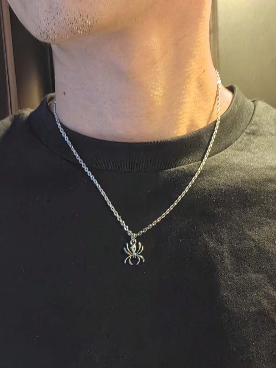 Colar Manfinity Crucifixo Strass — Foto 4