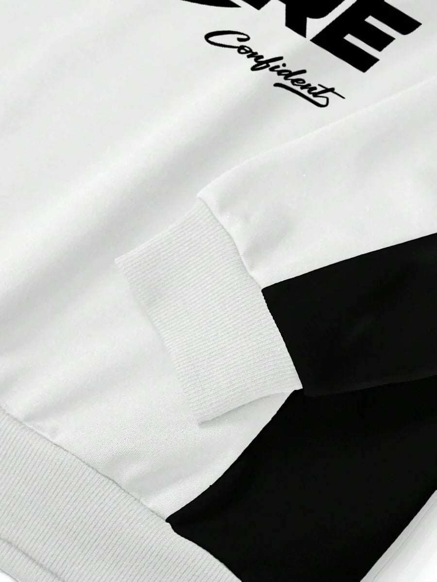Blusa Manfinity Roghcode Blocos Gráfico — Foto 9