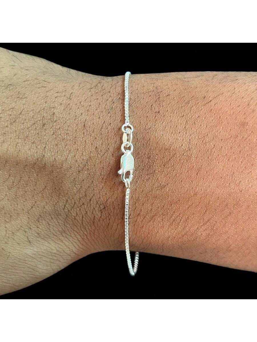 Pulseira Manfinity Venetian Silver — Foto 5