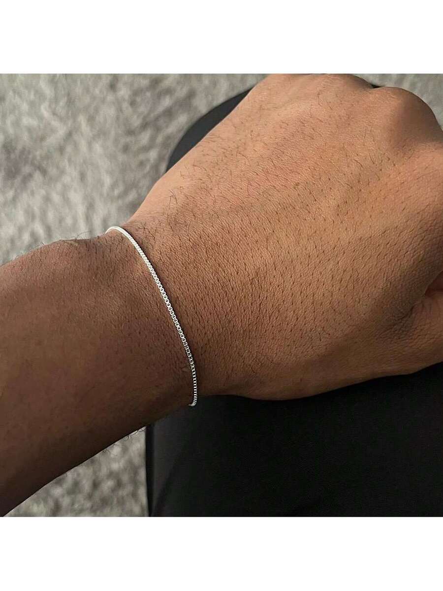 Pulseira Manfinity Venetian Silver — Foto 4