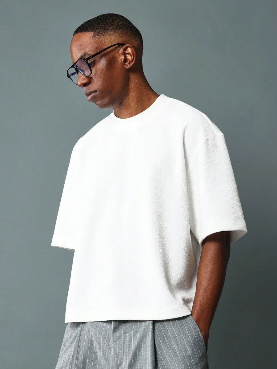 Camiseta Manfinity Cropped Quadrado — Foto 1