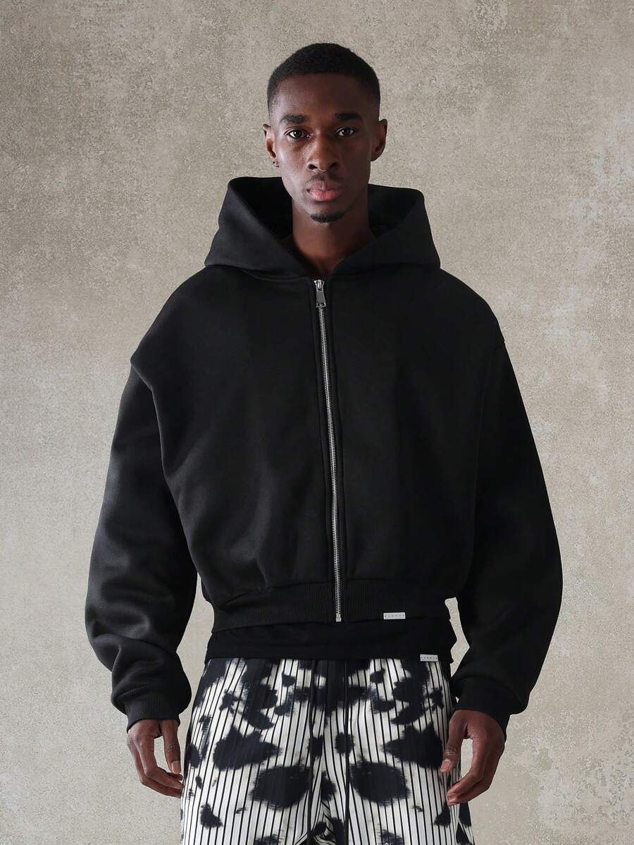 Moletom Manfinity Zip-Up Track — Foto 7