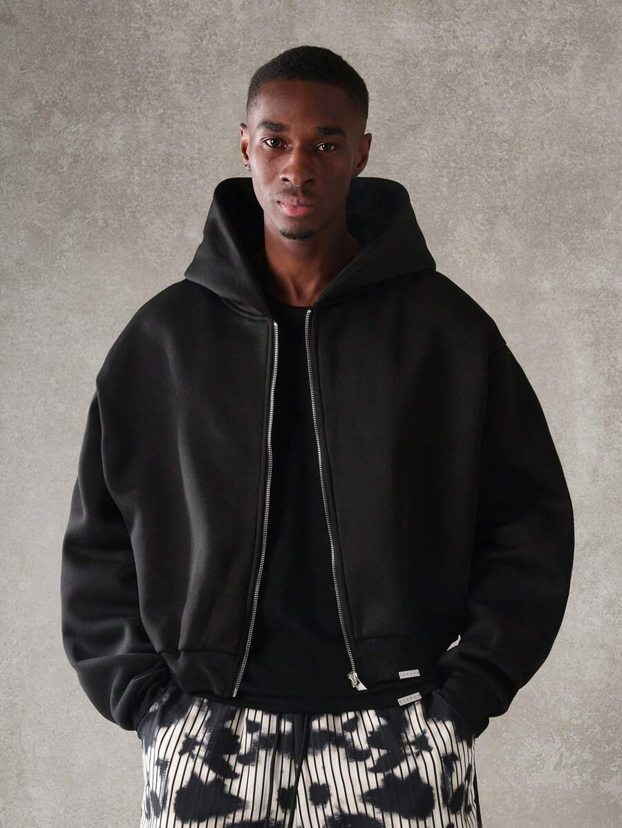Moletom Manfinity Zip-Up Track — Foto 6