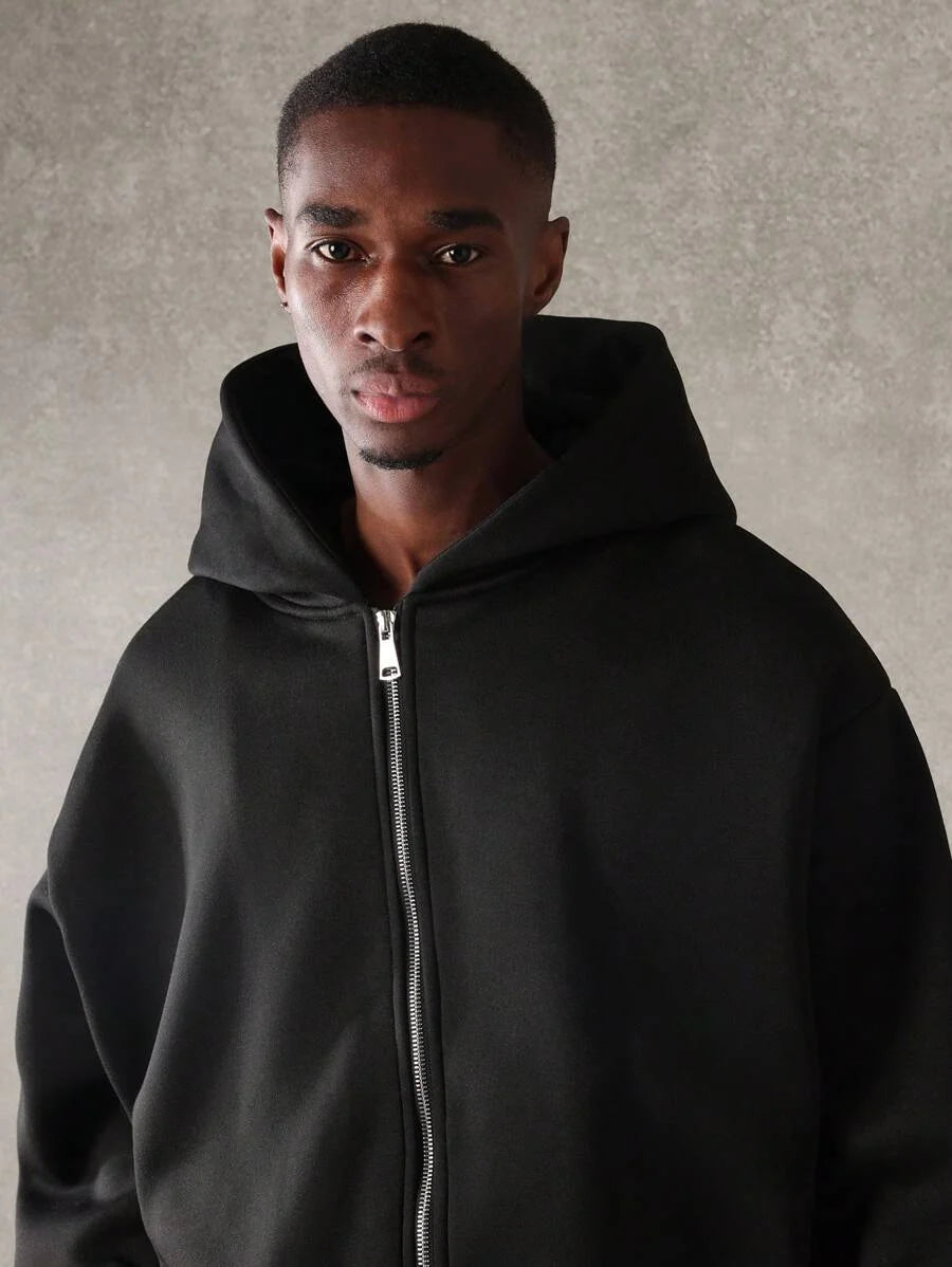 Moletom Manfinity Zip-Up Track — Foto 9
