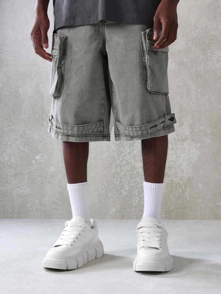 Short Manfinity Cargo Tático — Foto 2