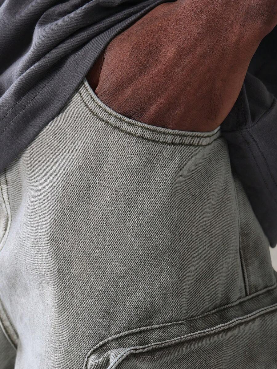 Short Manfinity Cargo Tático — Foto 5