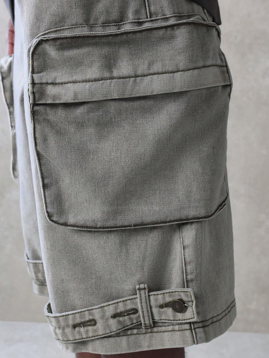 Short Manfinity Cargo Tático — Foto 6