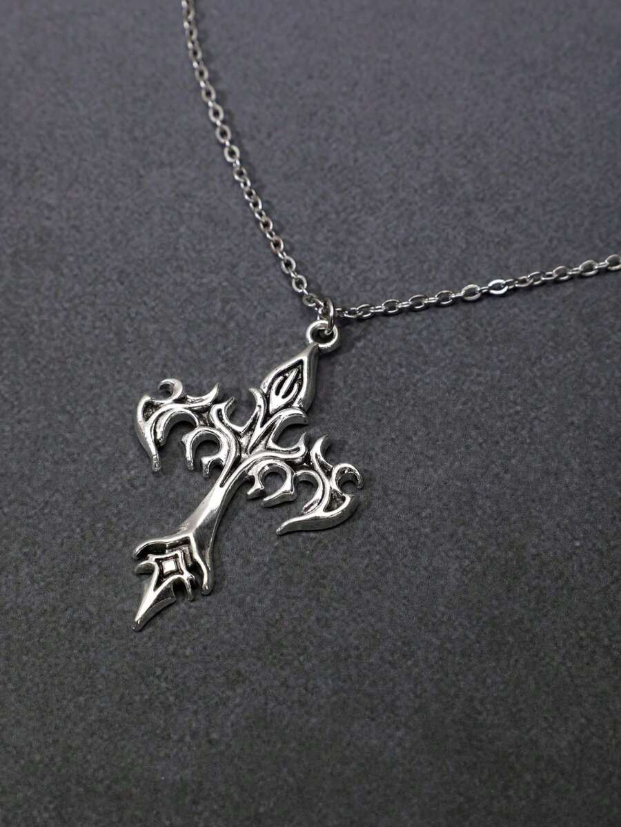 Colar Manfinity Crucifixo Strass — Foto 21
