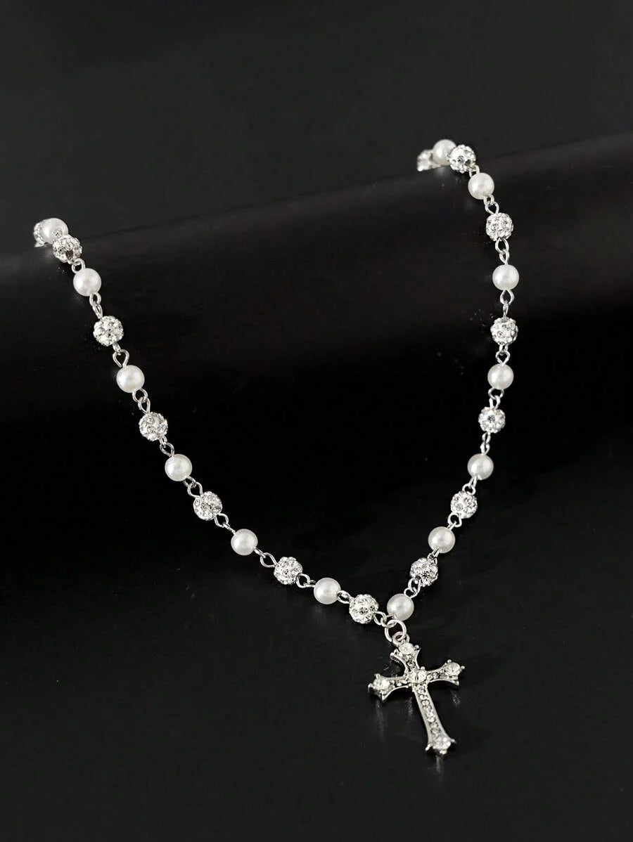 Colar Manfinity Cross Elegance — Foto 1