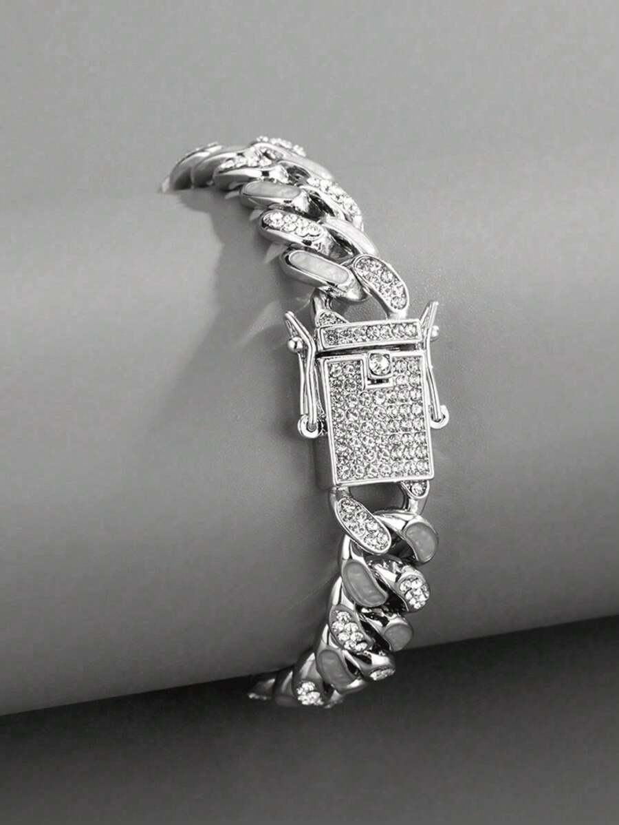 Conjunto Manfinity Diamond Cuban — Foto 1
