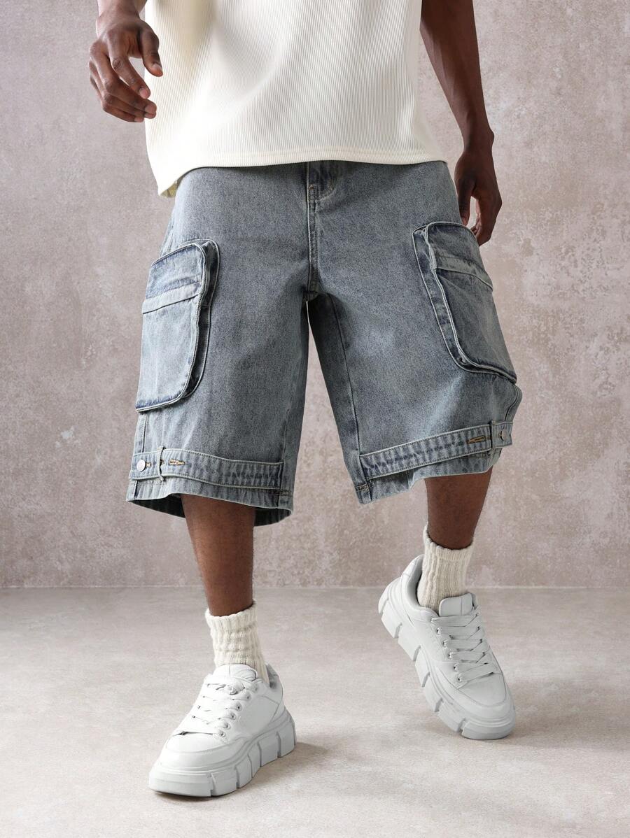 Short Manfinity Cargo Tático — Foto 8