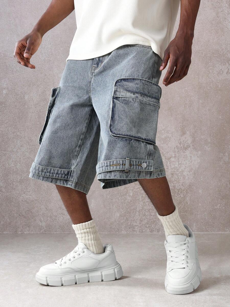 Short Manfinity Cargo Tático — Foto 11