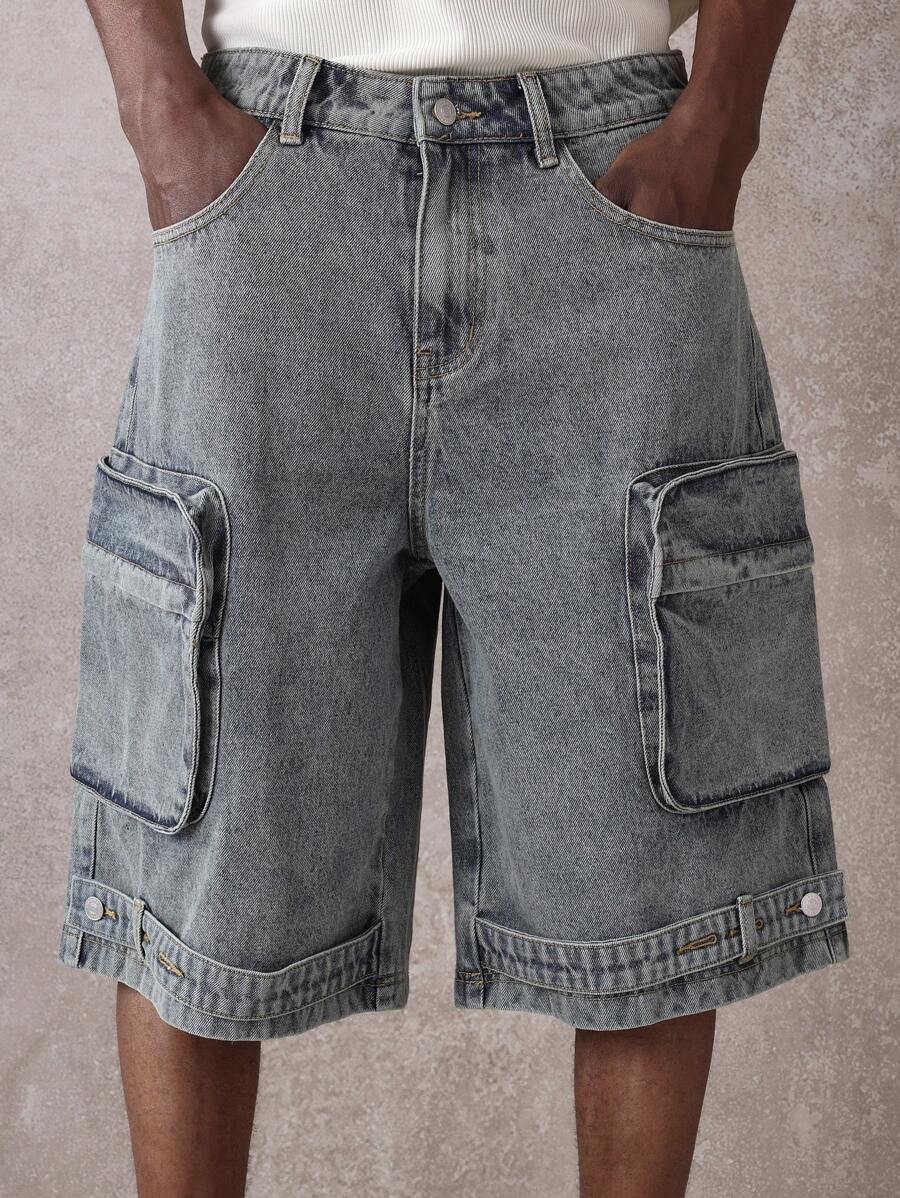 Short Manfinity Cargo Tático — Foto 13