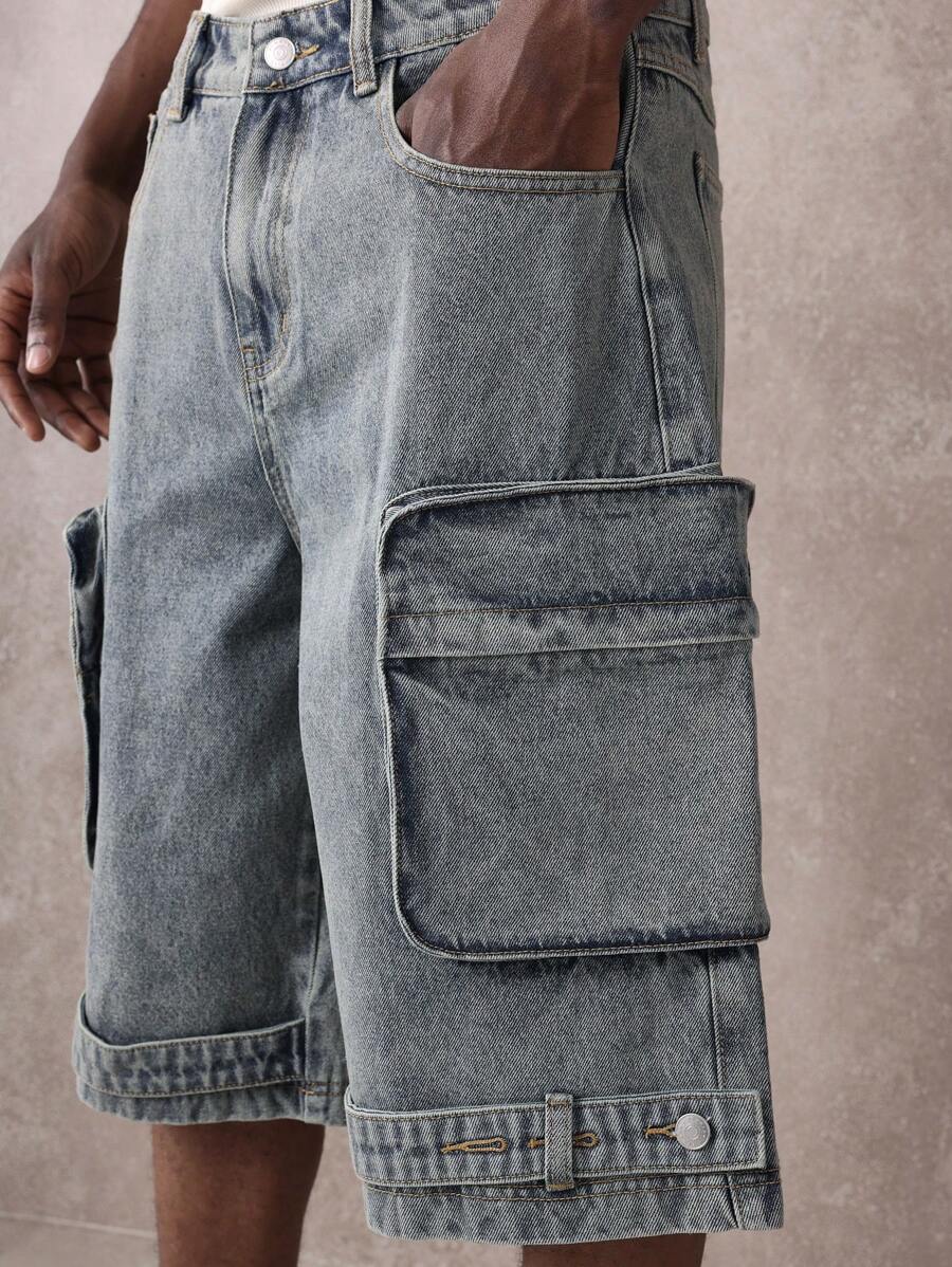 Short Manfinity Cargo Tático — Foto 14
