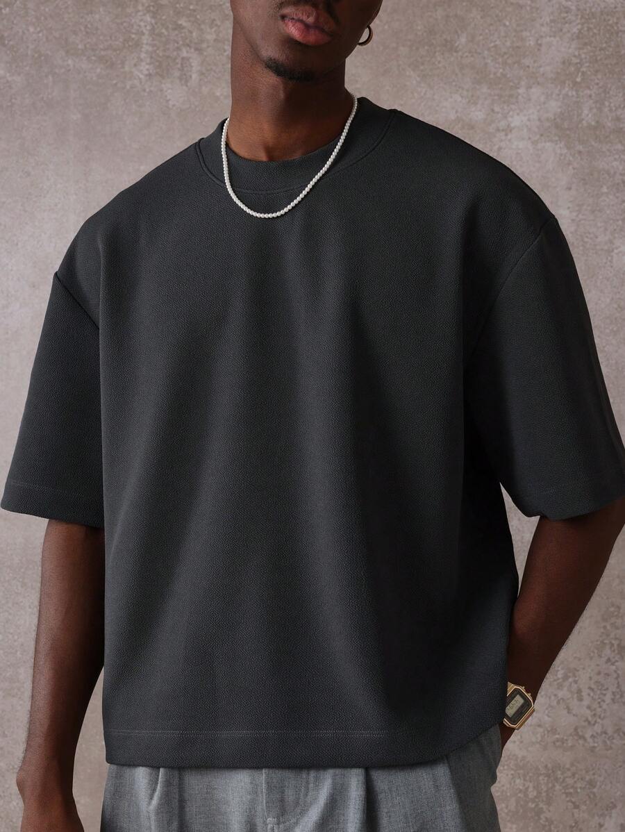 Camiseta Manfinity Cropped Quadrado — Foto 16