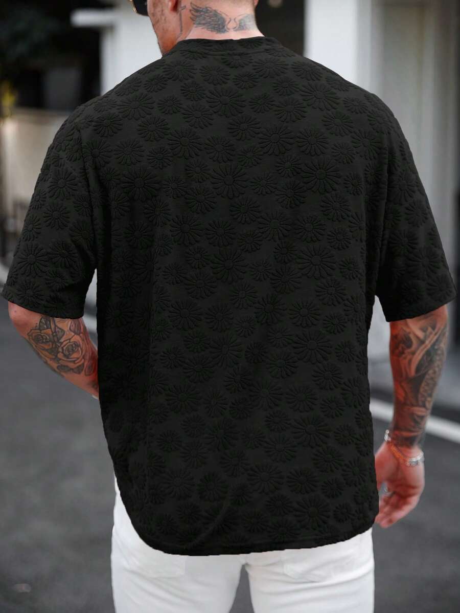 Camiseta Manfinity Bloom Relief — Foto 16