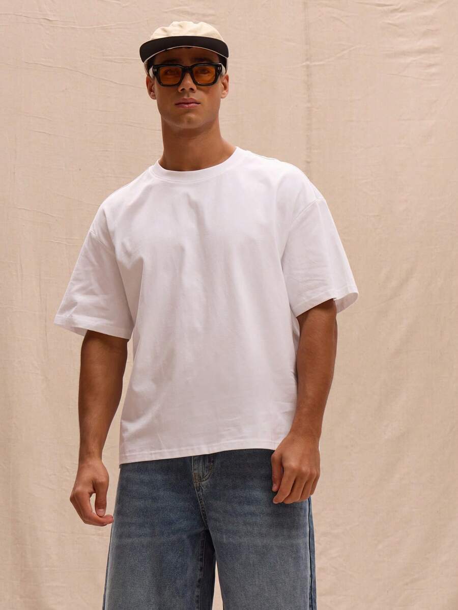 Camiseta Manfinity Corte Reto — Foto 1