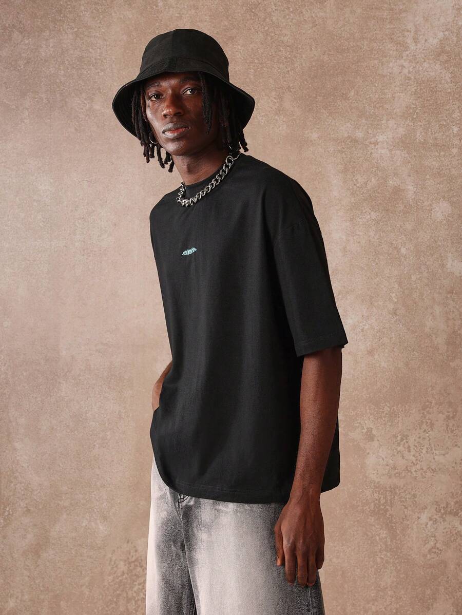 Camiseta Manfinity Oversized Filosofy — Foto 3