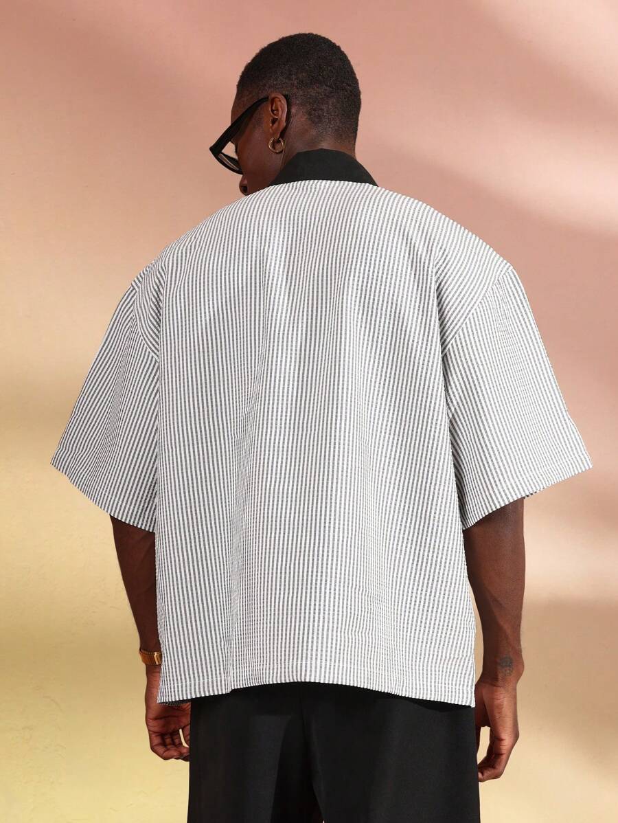 Camisa Polo Manfinity Half Zip — Foto 8