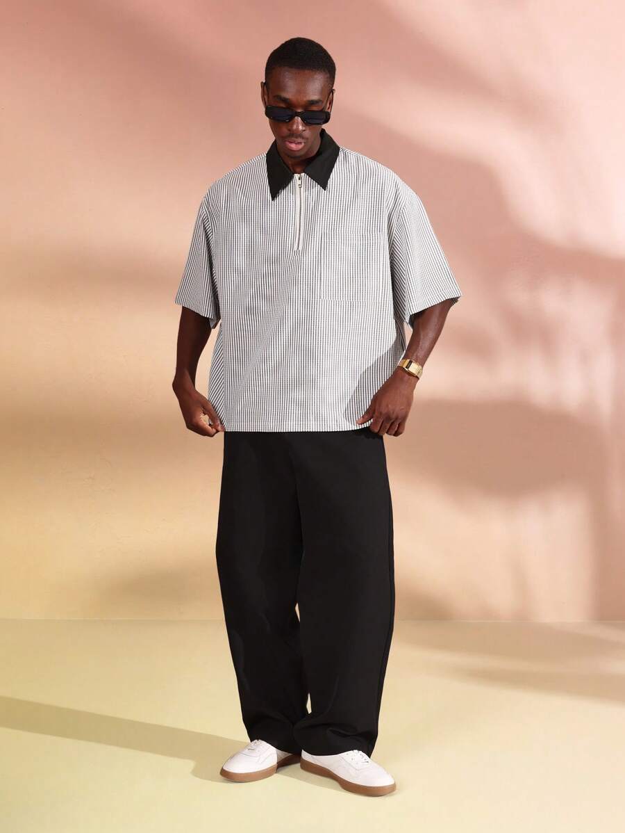 Camisa Polo Manfinity Half Zip — Foto 10