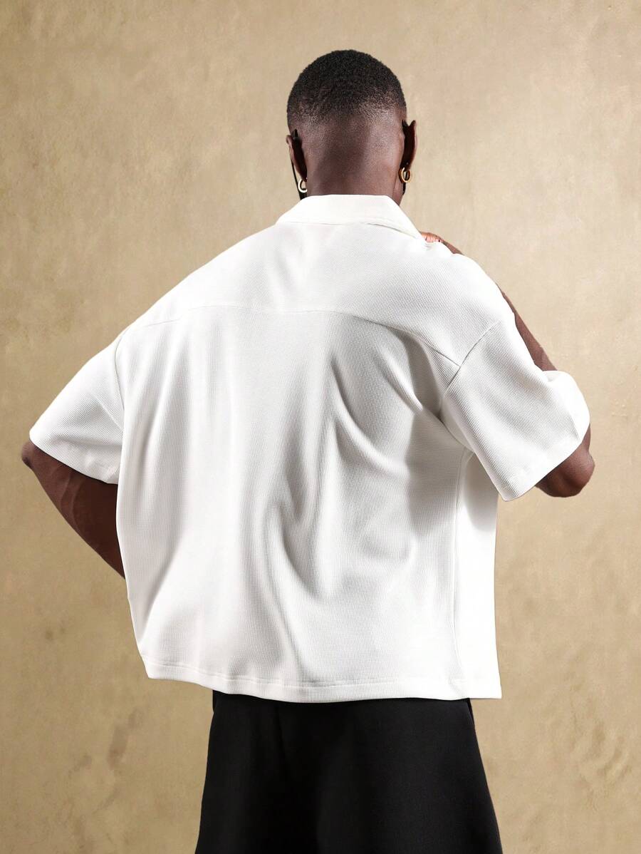Camisa Polo Manfinity Textured — Foto 1