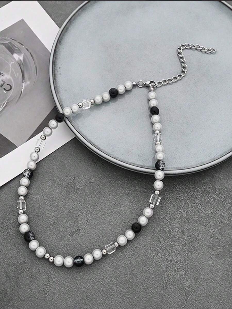 Colar Manfinity Pearl Hip Hop — Foto 3