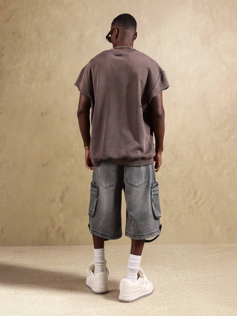 Short Manfinity Cargo Tático — Foto 20