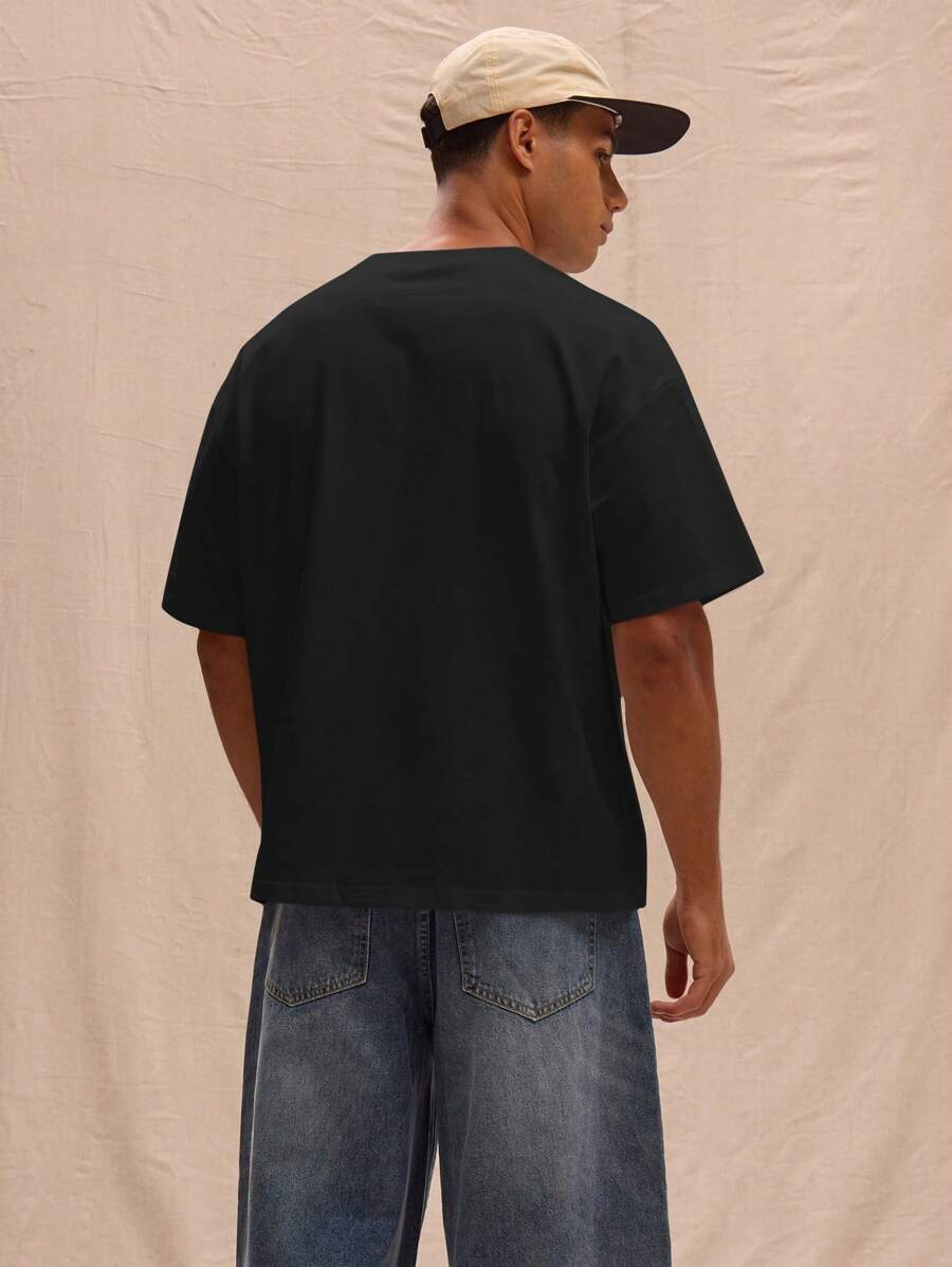 Camiseta Manfinity Corte Reto — Foto 10