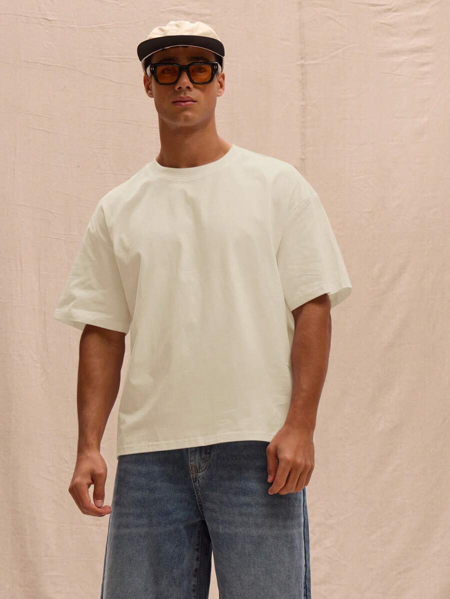 Camiseta Manfinity Corte Reto — Foto 19