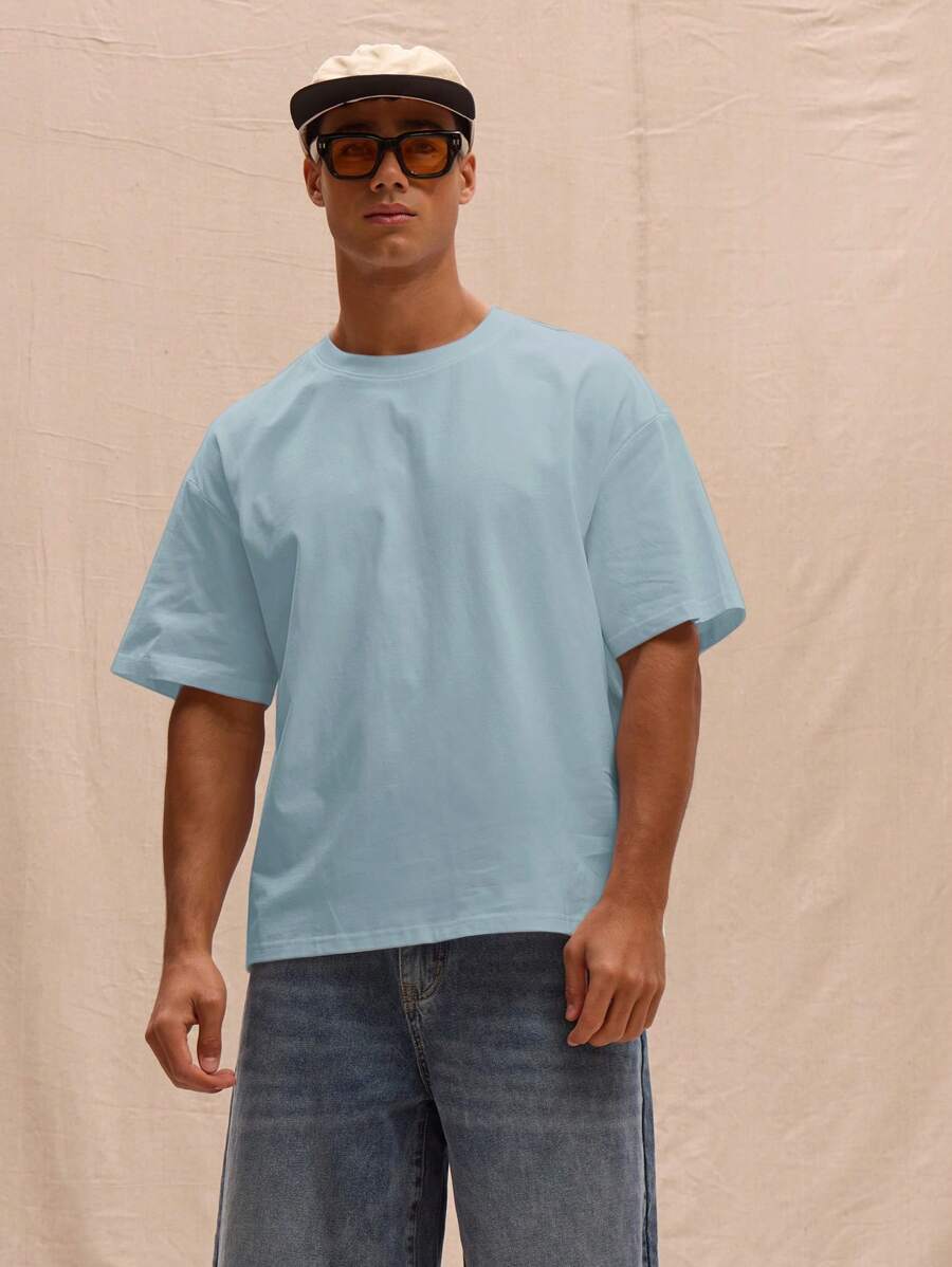 Camiseta Manfinity Corte Reto — Foto 14