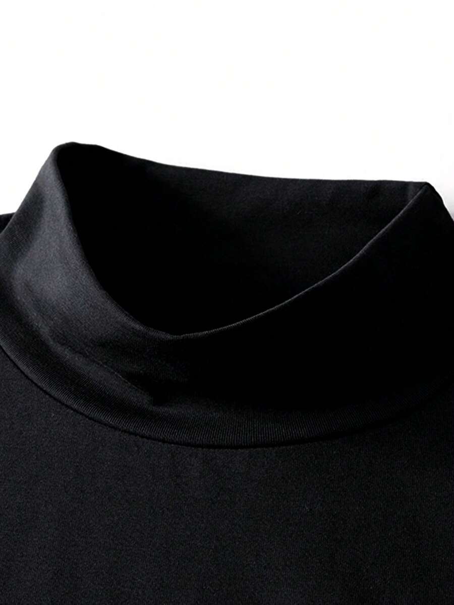 Camiseta Manfinity Gola Minimal — Foto 3