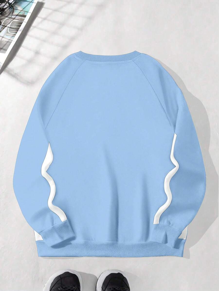 Blusa Manfinity Roghcode Blocos Gráfico — Foto 12
