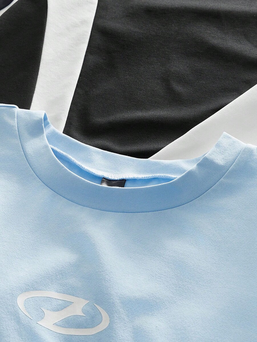 Kit Manfinity Color Block 3 Camisetas — Foto 3
