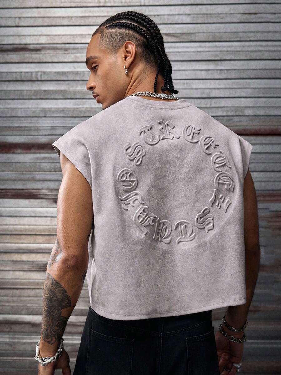 Regata Manfinity Studios Embossed Gothic Lettering Vest — Foto 1