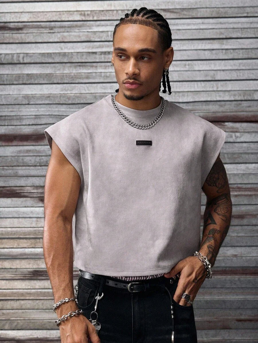 Regata Manfinity Studios Embossed Gothic Lettering Vest — Foto 2