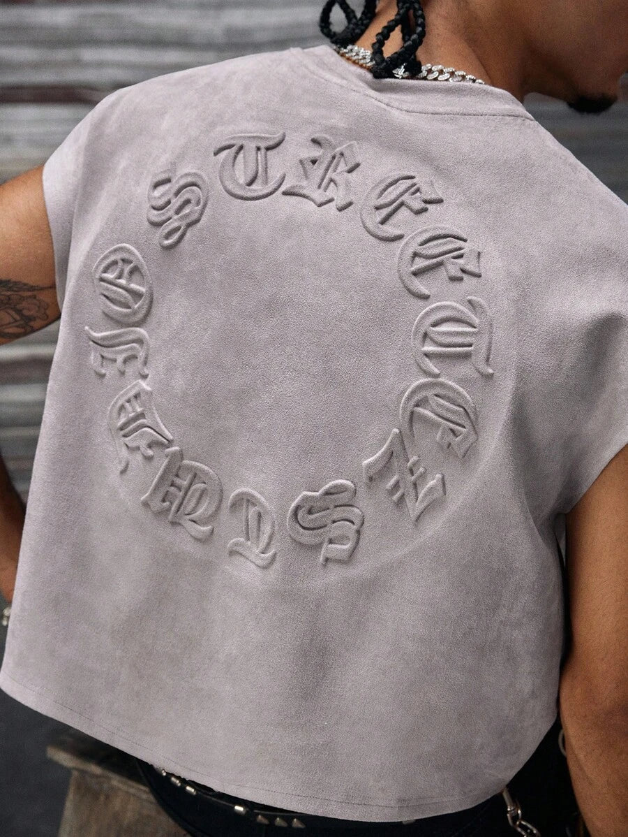Regata Manfinity Studios Embossed Gothic Lettering Vest — Foto 3